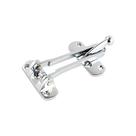 Kit com 5 Fechos De Porta Pega Ladrão Cromado Trifor Metal