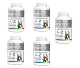 Kit com 5 Fisiofort A-Z Sênior 60 Cáps Biocêutica Kit com 5 Fisiofort A-Z Sênior 60 Cáps Biocêutica