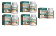 Kit com 5 Fumarato Ferroso e Vitamina C 60 Cáps Biocêutica Kit com 5 Fumarato Ferroso e Vitamina C 60 Cáps Biocêutica