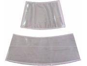Kit Com 5 Jogos De Faixa De Cone Refletivo 75cm Rigido