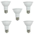 Kit com 5 Lâmpadas de Led Par20 8W Bivolt 6500K Luz Branca E27 JNG