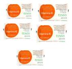 Kit Com 5 Lenços Demaquilante Facial Vitamina C 45g. Fenzza Kit Com 5 Lenços Demaquilante Facial Vitamina C 45g. Fenzza