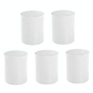 KIT com 5 Lixeiras Plásticas Redondas 12L Compactas e Sem Tampa para Praticidade e Eficiência KIT com 5 Lixeiras Plásticas Redondas 12L Compactas e Sem Tampa para Praticidade e Eficiência