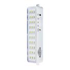 Kit com 5 Luminárias de Emergência Led 30Leds 1W 6500K - Blumenau
