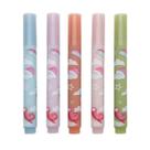 Kit com 5 Marca-Texto Corpo Estampado C/ Aroma Fini Kit com 5 Marca-Texto Corpo Estampado C/ Aroma Fini