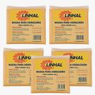 Kit Com 5 Massa Para Vidraceiro Linhal 500g Profissional Kit Com 5 Massa Para Vidraceiro Linhal 500g Profissional
