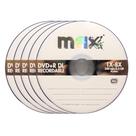 Kit Com 5 mídias DVD+R Dual Layer Slim 8.5GB 1X-8X 50231-4 no estojo slim