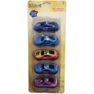 Kit com 5 Mini Carrinhos PULL BACK STITCH Candide