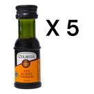 Kit com 5 Mini Vinagres Balsâmicos Di Modena Colavita 12ml - Italiano