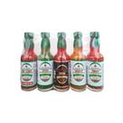 Kit com 5 molhos de Pimenta Fogo Mineiro 60 ml