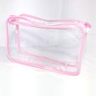 Kit com 5 necessaire transparente 23x15