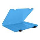Kit com 5 Pastas Pp Rígida A4 Le Azul Inject
