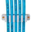 Kit com 5 Pentes para 5 Cabos - Cabos de Rede Organizadores Mesa