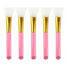 Kit Com 5 Pinceis De Silicone Para Máscara Facial Estética