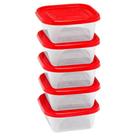 Kit com 5 Potes Plastico da marca Jaguar 230 ml Jaguar