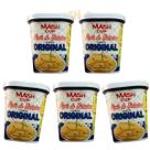 Kit com 5 Purês de Batata Instantâneos Mash Cups 80g Sabor Original Kit com 5 Purês de Batata Instantâneos Mash Cups 80g Sabor Original