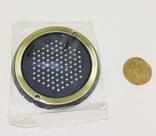 kit com 5 Respiro Para Moveis 50mm Aço Dourado Lo Ventilação Moveis