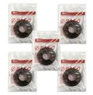 Kit Com 5 Retentor Tanque Baixo Lavadoras Brastemp Consul