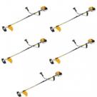 Kit com 5 Roçadeira a Gasolina Semi Profissional 33CC VR330H Vulcan Trent