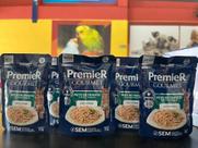 Kit com 5 sachê Premier Gourmet para Gatos Sabor Peito de Frango e Arroz Integral, Premier Pet, 70g Kit com 5 sachê Premier Gourmet para Gatos Sabor Peito de Frango e Arroz Integral, Premier Pet, 70g