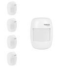 Kit com 5 sensores sem fio infravermelho ivp 2000 intelbras
