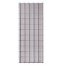 Kit com 5 Telhas Pvc Colonial 3,30m X 0,88m X 1,7mm 6 Ondas com Kit Fixação Lux Telhas
