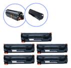 Kit Com 5 Toners Ollix H-cb 35a/36a/85a/78a