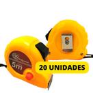 Kit Com 5 Trenas 5mX24m De Aço Inox Com Travamento Preciso Para Serviços E Obras