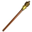 Kit com 5 Válvula Serviço Refrigeração Schrader 1/4 100mm