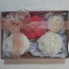 Kit com 5 Velas Flor Aromática Flower Box Candle Presente 2 Kit com 5 Velas Flor Aromática Flower Box Candle Presente 2