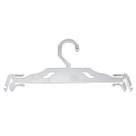 Kit com 50 cabides Transparente Acrílico Modelo Adulto Fixo Para Lingerie Comac