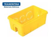 Kit Com 50 Caixa De Luz Para Embutir Parede Tramontina 4x2 Kit Com 50 Caixa De Luz Para Embutir Parede Tramontina 4x2