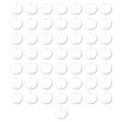 Kit Com 50 Placas 3 Polegadas F0 R - Blanc - Fame