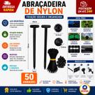 Kit com 50 unid. Abraçadeira Nylon Automotiva tipo Fivela 90mm x 5,0mm Guepar Kit com 50 unid. Abraçadeira Nylon Automotiva tipo Fivela 90mm x 5,0mm Guepar