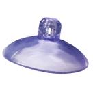 Kit com 50 Ventosas 40mm em Pvc Silicone Ventosa com Cabeça Botão, Redonda Ou Chata