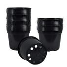 Kit com 500 Potes 15 de 1 Litro - Vasos Duráveis de Plástico Resistente para Mudas, Cactos, Suculentas e Decoração