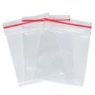 Kit Com 500 Saquinhos Zip Lock: 5x8 cm e 6x10 cm