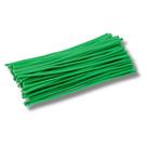 Kit Com 500 Unidades De Fecho Plástico Verde 8Cm
