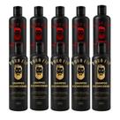 Kit com 5x Shampoos Escurecedores + 5x Shampoos Antiquedas Puro fio 250ml - Reduz Fios Brancos - Pr