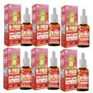 Kit Com 6 B-TRIX Vitamina B12 Kids em Gotas 20ml Flora nativa do Brasil