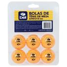 Kit com 6 Bolinhas de Ping-Pong Bel