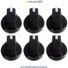 Kit com 6 botões Manipulos para fogão Atlas Agile Up