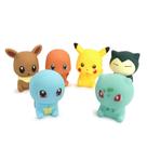 Kit Com 6 Brinquedo Infantil Bonecos De Banheira Pokémon
