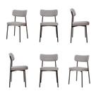 Kit com 6 Cadeiras para Sala de Jantar Mona Yescasa Kit com 6 Cadeiras para Sala de Jantar Mona Yescasa