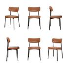 Kit com 6 Cadeiras para Sala de Jantar Mona Yescasa