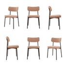 Kit com 6 Cadeiras para Sala de Jantar Mona Yescasa Kit com 6 Cadeiras para Sala de Jantar Mona Yescasa