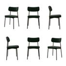 Kit com 6 Cadeiras para Sala de Jantar Mona Yescasa Kit com 6 Cadeiras para Sala de Jantar Mona Yescasa