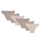 Kit com 6 calcinhas biquini Trifil 4404
