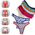 Kit Com 6 Calcinhas Em Microfibra Fio Duplo Feminina Adulto Estilo REF432 Kit Com 6 Calcinhas Em Microfibra Fio Duplo Feminina Adulto Estilo REF432