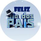 Kit com 6 Capas Para Sousplat 35cm Dia dos Pais